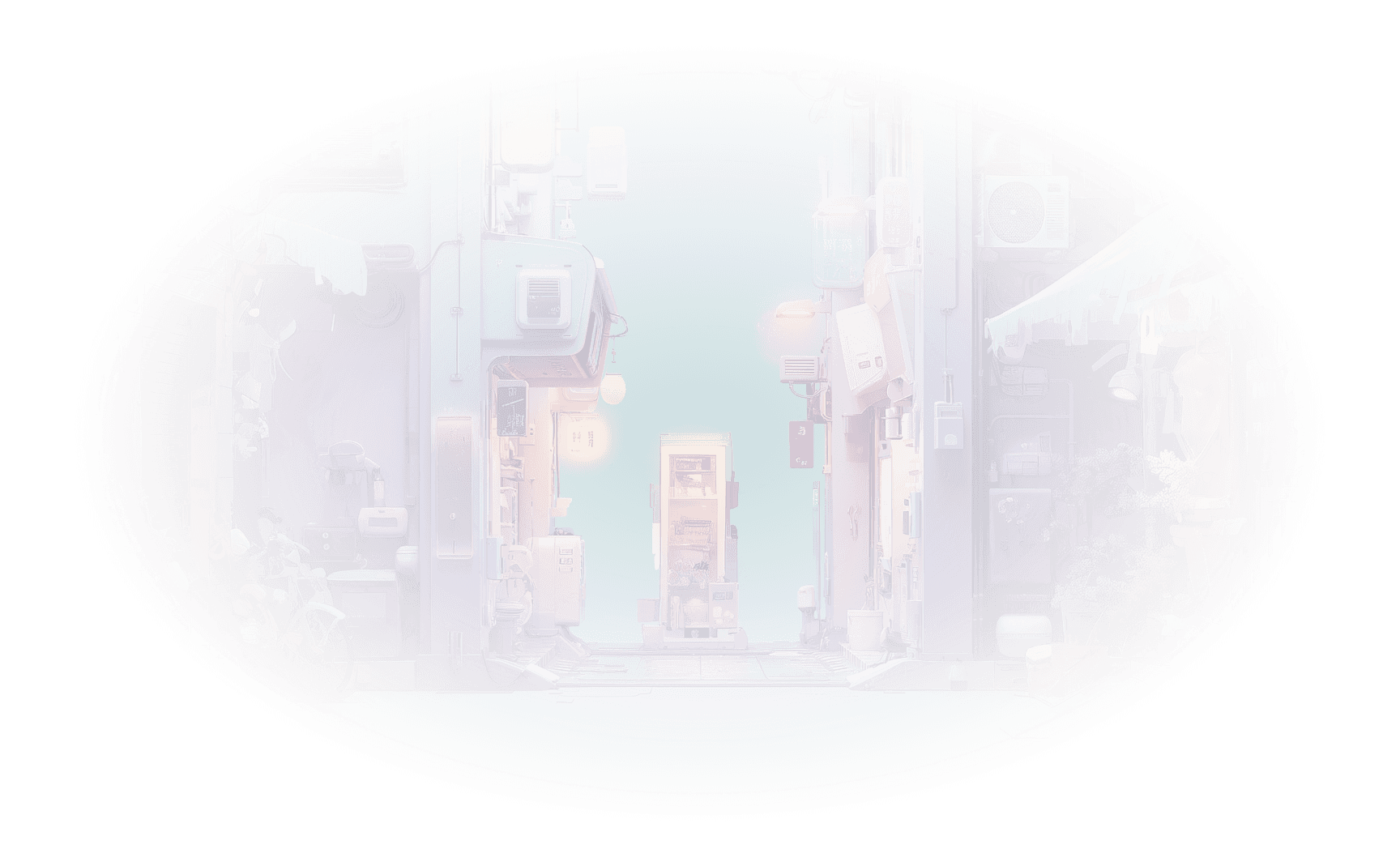 Neon city background